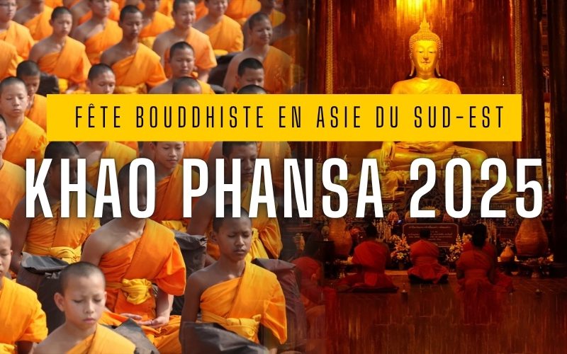 Quand et où célébrer le Khao Phansa 2025
