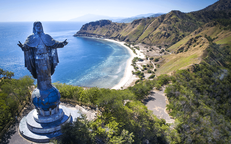 Statue de Cristo Rei à Dili