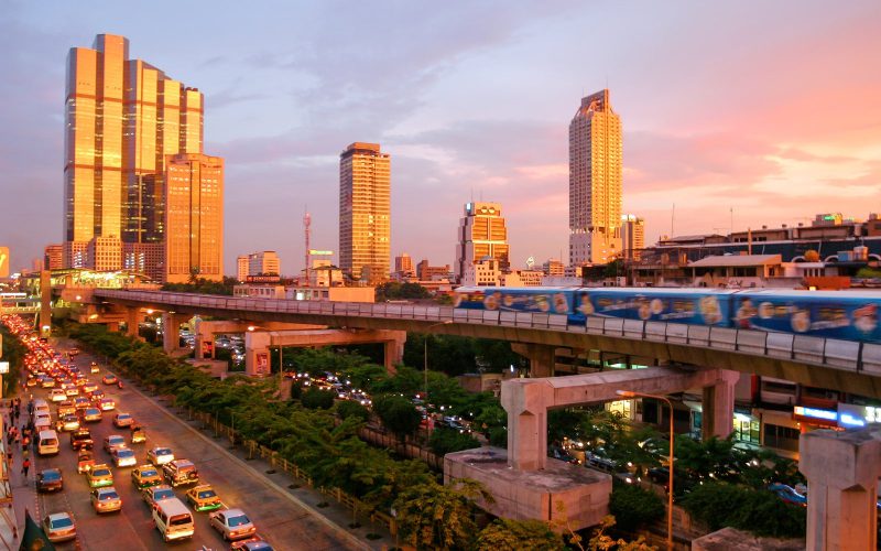 Skytrain à Bangkok