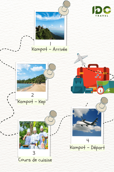 Séjour gourmand et culturel à Kampot et Kep en 4 jours