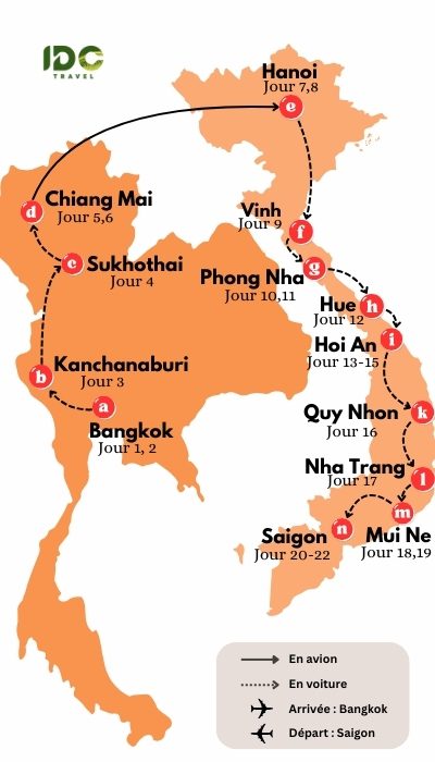 Thaïlande et Vietnam Montagnes et littoraux en 22 jours