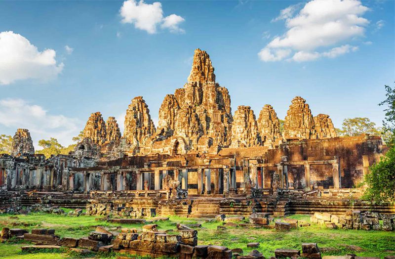 Temple d'Angkor-Cambodge