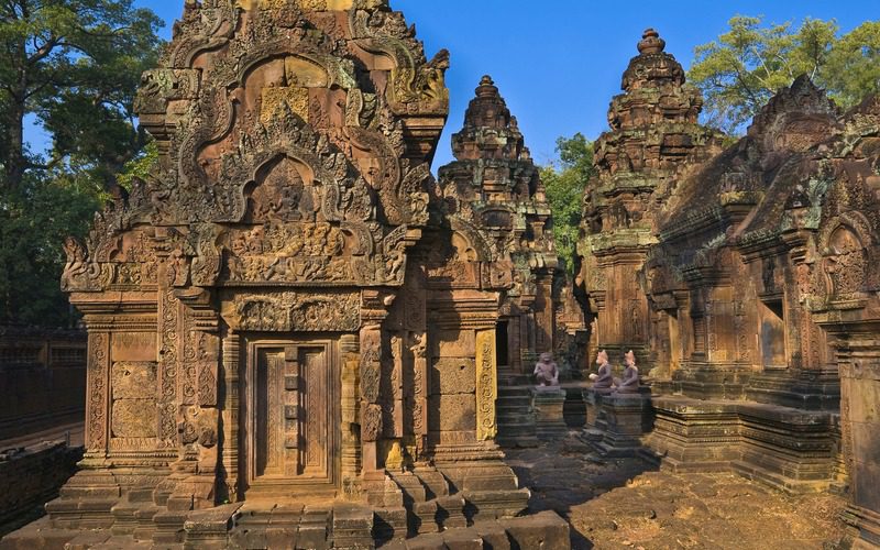 Temple de Banteay Srei à Angkor Wat