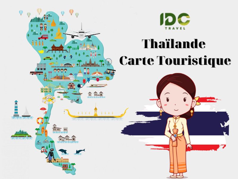 Carte Thaïlande, plans du pays, des provinces et des Villes thaïlandaises