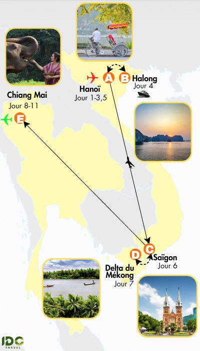 Vietnam Thaïlande en 11 jours _ Voyage Culturel & Culinaire