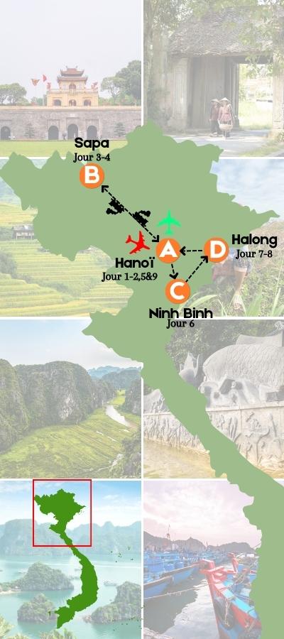 Voyage magnifique au Nord du Vietnam en 9 joursen famille avec enfants au Vietnam en 9 jours