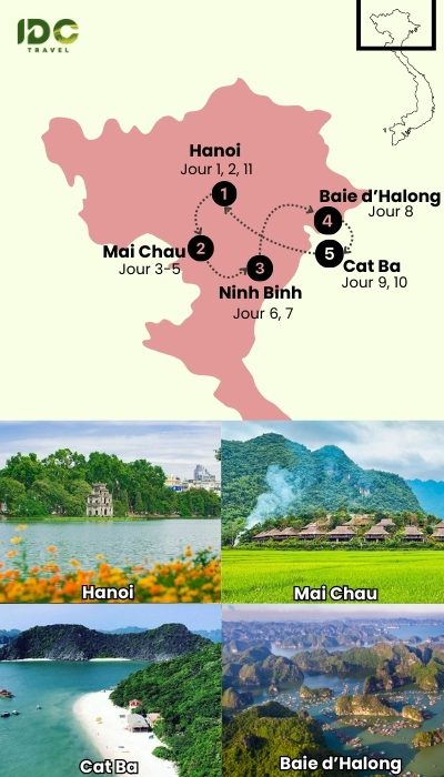 Voyage incontournable au Nord du Vietnam en 11 jours