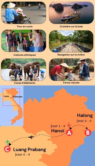Voyage Nature & Culture au Vietnam Laos en 9 jours