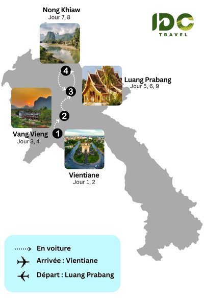 Voyage d’Aventure au Laos en 9 jours