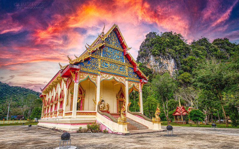 Wat Tham Phanthurat - Temple des singes